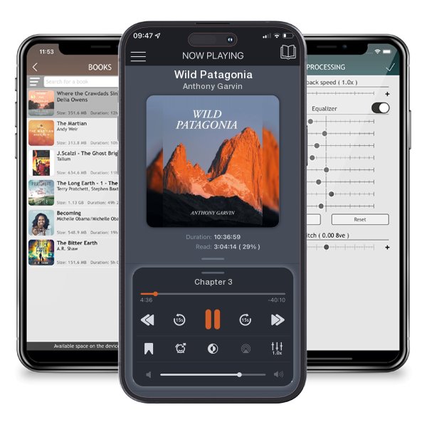 Download fo free audiobook Wild Patagonia by Anthony Garvin and listen anywhere on your iOS devices in the ListenBook app.