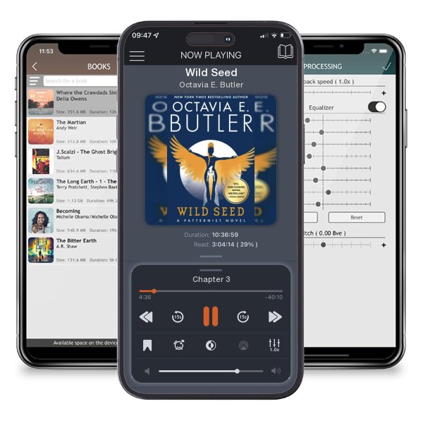 Download fo free audiobook Wild Seed by Octavia E. Butler and listen anywhere on your iOS devices in the ListenBook app.