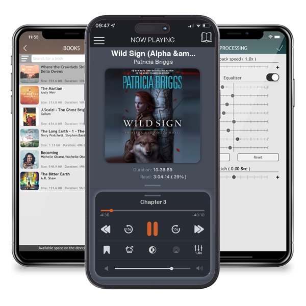 Download fo free audiobook Wild Sign (Alpha & Omega, #6) by Patricia Briggs and listen anywhere on your iOS devices in the ListenBook app.
