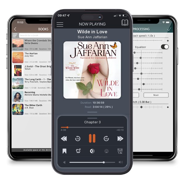 Download fo free audiobook Wilde in Love by Sue Ann Jaffarian and listen anywhere on your iOS devices in the ListenBook app.