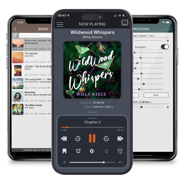 Download fo free audiobook Wildwood Whispers by Willa Reece and listen anywhere on your iOS devices in the ListenBook app.