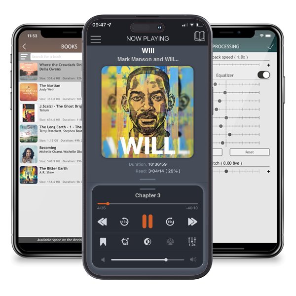 Download fo free audiobook Will by Mark Manson and Will Smith and listen anywhere on your iOS devices in the ListenBook app.