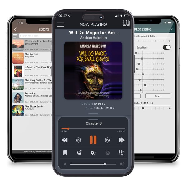 Download fo free audiobook Will Do Magic for Small Change by Andrea Hairston and listen anywhere on your iOS devices in the ListenBook app.