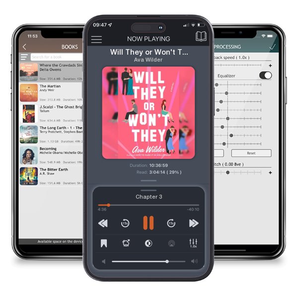 Download fo free audiobook Will They or Won't They by Ava Wilder and listen anywhere on your iOS devices in the ListenBook app.