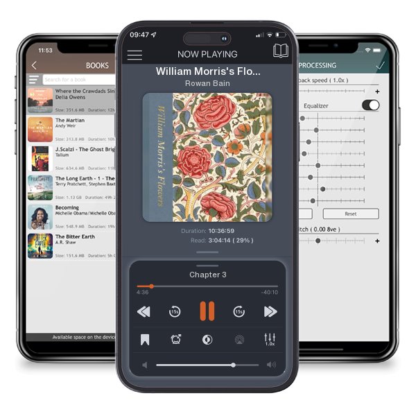 Download fo free audiobook William Morris's Flowers (V&A Museum) by Rowan Bain and listen anywhere on your iOS devices in the ListenBook app.