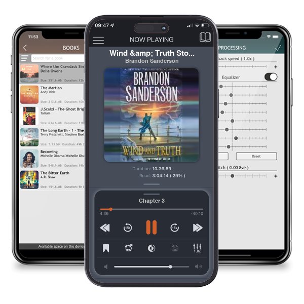 Download fo free audiobook Wind & Truth Stormlight Archive 05 by Brandon Sanderson and listen anywhere on your iOS devices in the ListenBook app.