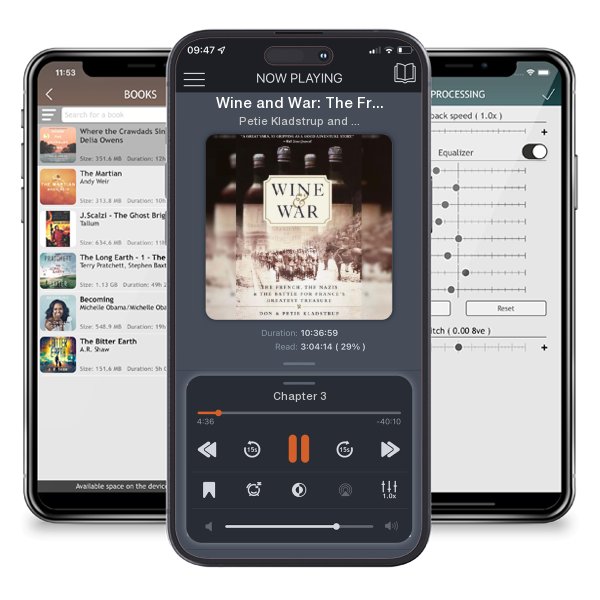 Download fo free audiobook Wine and War: The French, the Nazis, and the Battle for... by Petie Kladstrup and Don Kladstrup and listen anywhere on your iOS devices in the ListenBook app.