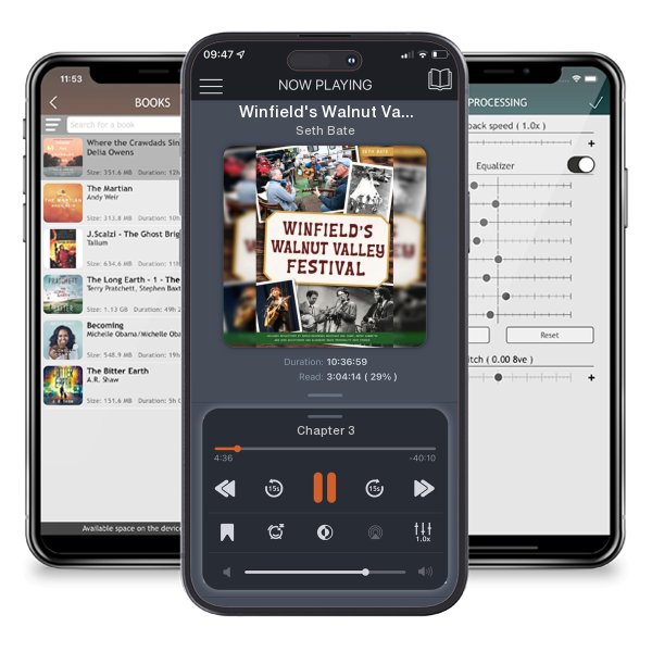Download fo free audiobook Winfield's Walnut Valley Festival by Seth Bate and listen anywhere on your iOS devices in the ListenBook app.