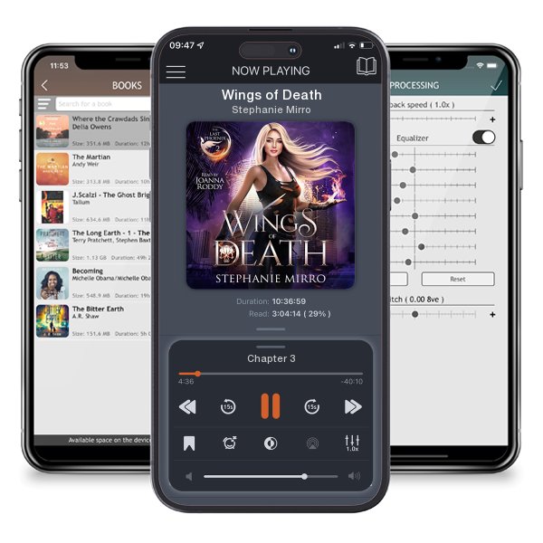 Download fo free audiobook Wings of Death by Stephanie Mirro and listen anywhere on your iOS devices in the ListenBook app.