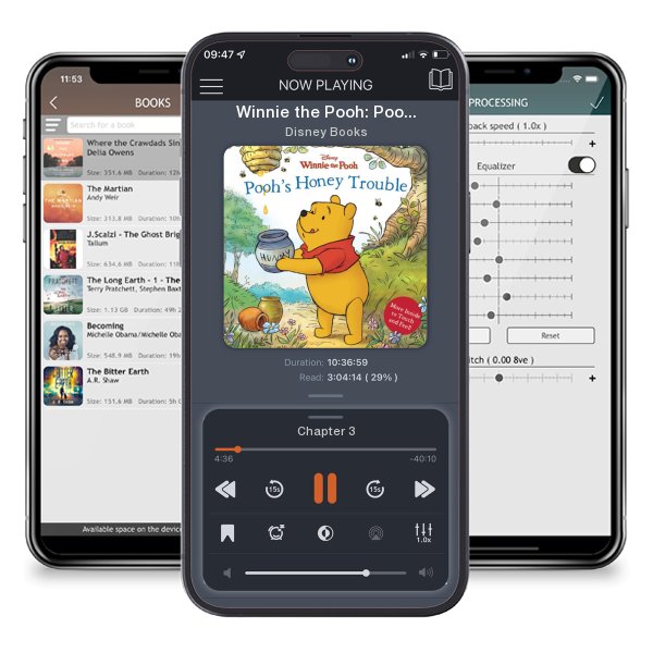 Download fo free audiobook Winnie the Pooh: Pooh's Honey Trouble (Board book) by Disney Books and listen anywhere on your iOS devices in the ListenBook app.