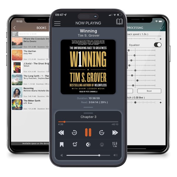 Download fo free audiobook Winning by Tim S. Grover and listen anywhere on your iOS devices in the ListenBook app.