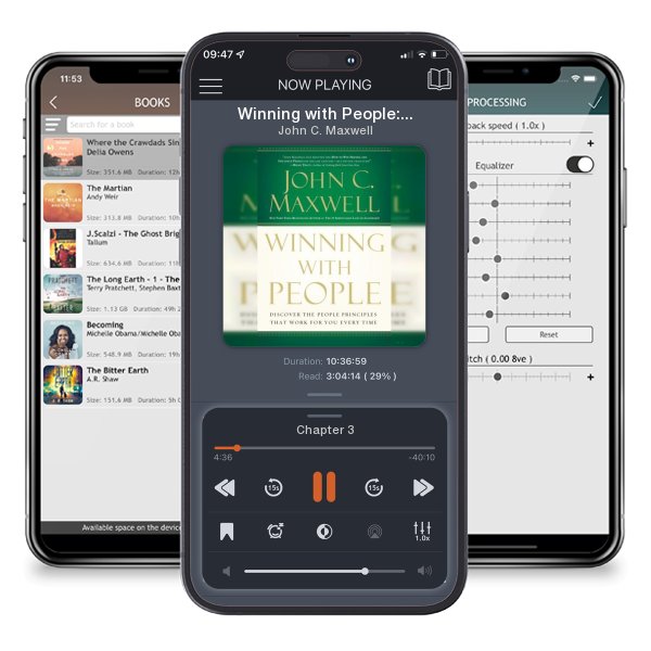Download fo free audiobook Winning with People: Discover the People Principles That Work for You Every Time by John C. Maxwell and listen anywhere on your iOS devices in the ListenBook app.