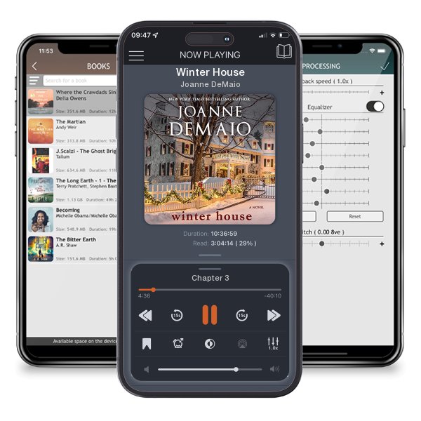 Download fo free audiobook Winter House by Joanne DeMaio and listen anywhere on your iOS devices in the ListenBook app.