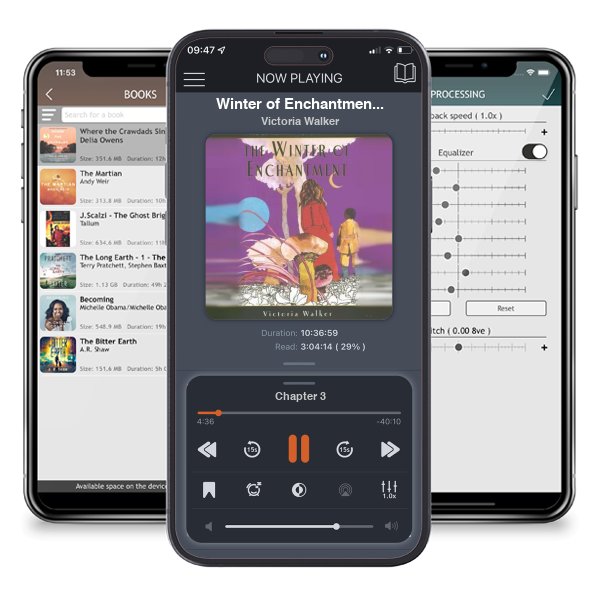 Download fo free audiobook Winter of Enchantment by Victoria Walker and listen anywhere on your iOS devices in the ListenBook app.