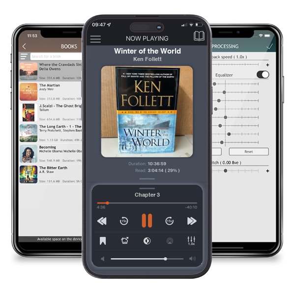 Download fo free audiobook Winter of the World by Ken Follett and listen anywhere on your iOS devices in the ListenBook app.