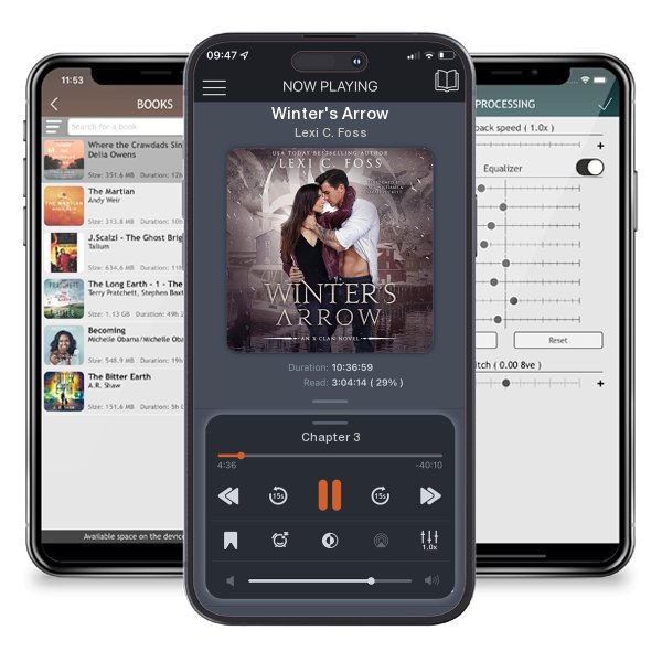 Download fo free audiobook Winter's Arrow by Lexi C. Foss and listen anywhere on your iOS devices in the ListenBook app.