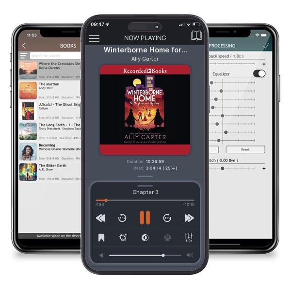 Download fo free audiobook Winterborne Home for Mayhem and Mystery by Ally Carter and listen anywhere on your iOS devices in the ListenBook app.