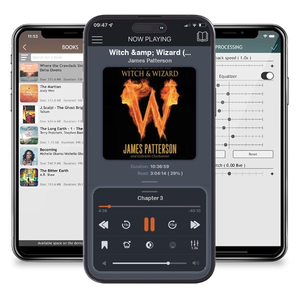 Download fo free audiobook Witch & Wizard (Witch & Wizard, #1) by James Patterson and listen anywhere on your iOS devices in the ListenBook app.
