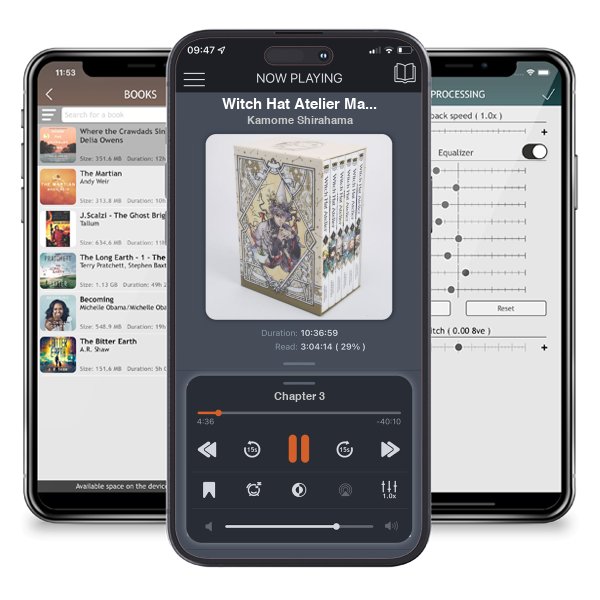 Download fo free audiobook Witch Hat Atelier Manga Box Set 1 by Kamome Shirahama and listen anywhere on your iOS devices in the ListenBook app.