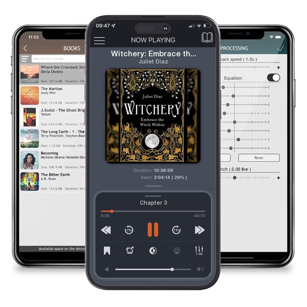 Download fo free audiobook Witchery: Embrace the Witch Within by Juliet Diaz and listen anywhere on your iOS devices in the ListenBook app.
