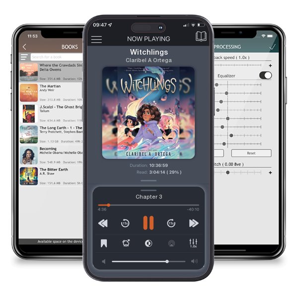 Download fo free audiobook Witchlings by Claribel A Ortega and listen anywhere on your iOS devices in the ListenBook app.