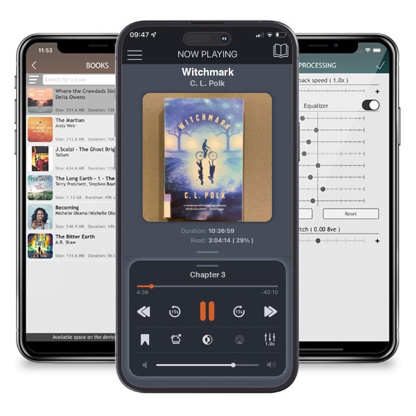 Download fo free audiobook Witchmark by C. L. Polk and listen anywhere on your iOS devices in the ListenBook app.