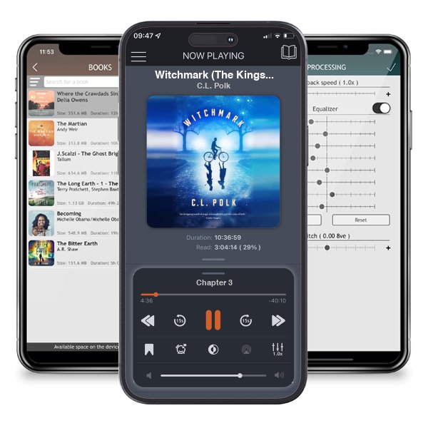 Download fo free audiobook Witchmark (The Kingston Cycle, #1) by C.L. Polk and listen anywhere on your iOS devices in the ListenBook app.