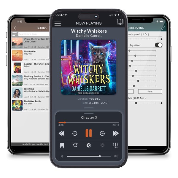 Download fo free audiobook Witchy Whiskers by Danielle Garrett and listen anywhere on your iOS devices in the ListenBook app.