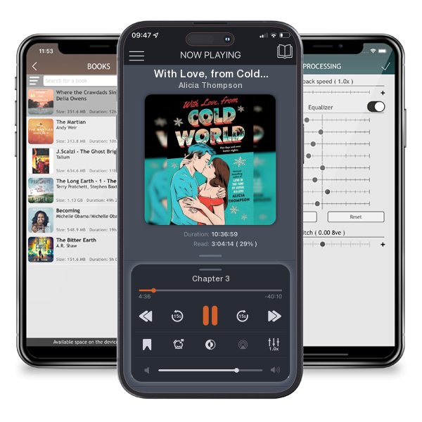 Download fo free audiobook With Love, from Cold World by Alicia Thompson and listen anywhere on your iOS devices in the ListenBook app.