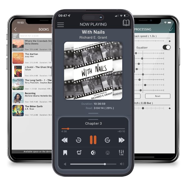 Download fo free audiobook With Nails by Richard E. Grant and listen anywhere on your iOS devices in the ListenBook app.