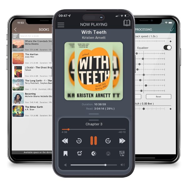 Download fo free audiobook With Teeth by Kristen Arnett and listen anywhere on your iOS devices in the ListenBook app.