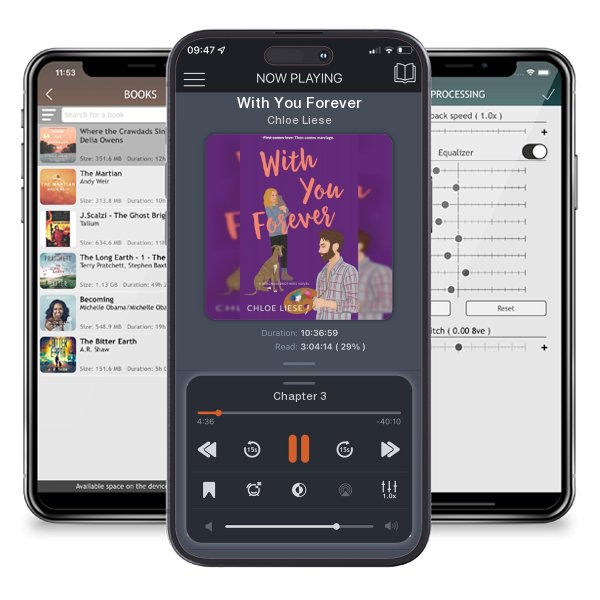 Download fo free audiobook With You Forever by Chloe Liese and listen anywhere on your iOS devices in the ListenBook app.