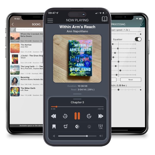 Download fo free audiobook Within Arm's Reach by Ann Napolitano and listen anywhere on your iOS devices in the ListenBook app.