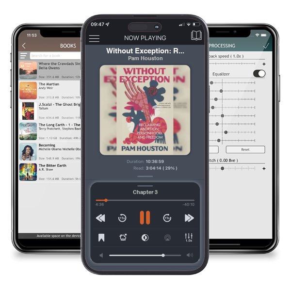 Download fo free audiobook Without Exception: Reclaiming Abortion, Personhood, and Freedom by Pam Houston and listen anywhere on your iOS devices in the ListenBook app.