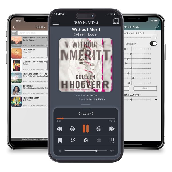 Download fo free audiobook Without Merit by Colleen Hoover and listen anywhere on your iOS devices in the ListenBook app.