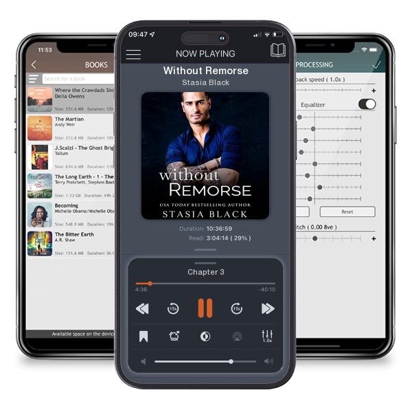 Download fo free audiobook Without Remorse by Stasia Black and listen anywhere on your iOS devices in the ListenBook app.
