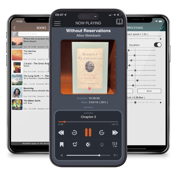 Download fo free audiobook Without Reservations by Alice Steinbach and listen anywhere on your iOS devices in the ListenBook app.