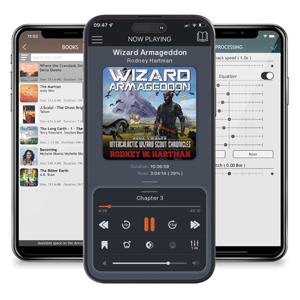 Download fo free audiobook Wizard Armageddon by Rodney Hartman and listen anywhere on your iOS devices in the ListenBook app.
