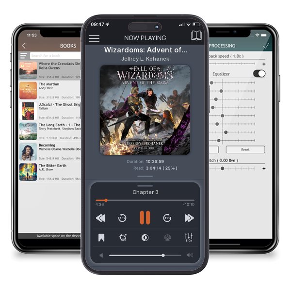 Download fo free audiobook Wizardoms: Advent of the Drow by Jeffrey L. Kohanek and listen anywhere on your iOS devices in the ListenBook app.