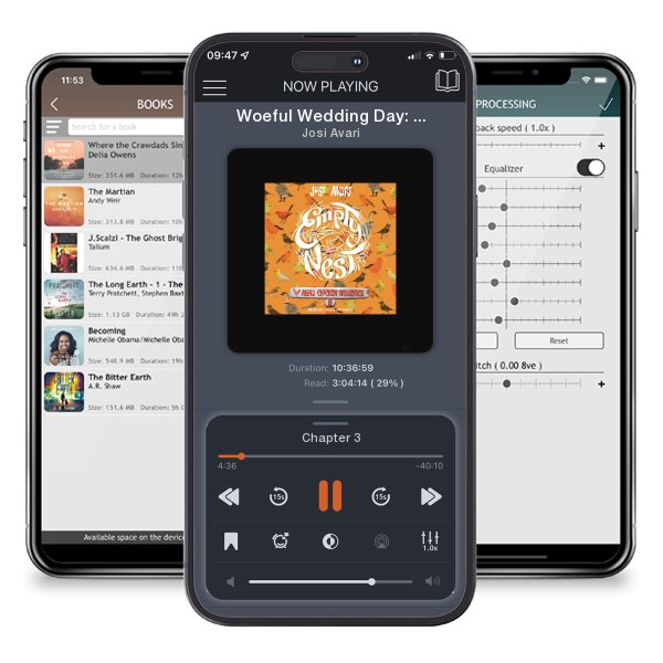 Download fo free audiobook Woeful Wedding Day: A Dog Days Mystery by Josi Avari and listen anywhere on your iOS devices in the ListenBook app.