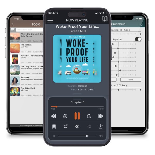 Download fo free audiobook Woke-Proof Your Life: A Handbook on Escaping Modern, Political Madness and Shielding Yourself and Your Family by Living a More Self-Sufficie by Teresa Mull and listen anywhere on your iOS devices in the ListenBook app.