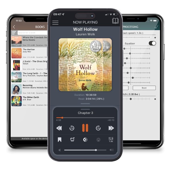 Download fo free audiobook Wolf Hollow by Lauren Wolk and listen anywhere on your iOS devices in the ListenBook app.