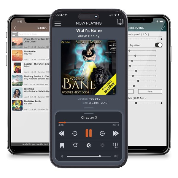 Download fo free audiobook Wolf's Bane by Auryn Hadley and listen anywhere on your iOS devices in the ListenBook app.