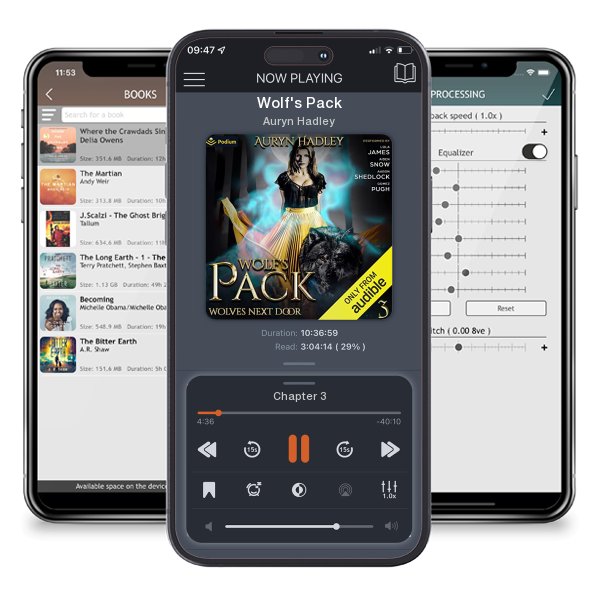 Download fo free audiobook Wolf's Pack by Auryn Hadley and listen anywhere on your iOS devices in the ListenBook app.