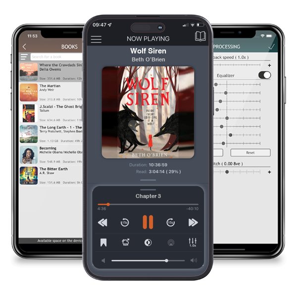 Download fo free audiobook Wolf Siren by Beth O’Brien and listen anywhere on your iOS devices in the ListenBook app.