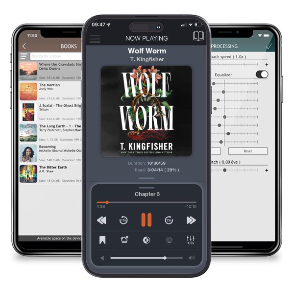 Download fo free audiobook Wolf Worm by T. Kingfisher and listen anywhere on your iOS devices in the ListenBook app.