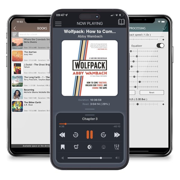 Download fo free audiobook Wolfpack: How to Come Together, Unleash Our Power, and Change the Game by Abby Wambach and listen anywhere on your iOS devices in the ListenBook app.