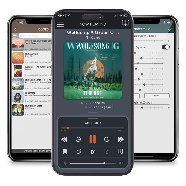 Download fo free audiobook Wolfsong: A Green Creek Novel by Tj Klune and listen anywhere on your iOS devices in the ListenBook app.