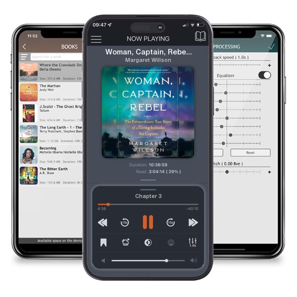 Download fo free audiobook Woman, Captain, Rebel: The Extraordinary True Story of a... by Margaret Willson and listen anywhere on your iOS devices in the ListenBook app.
