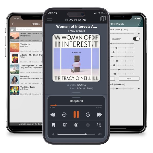 Download fo free audiobook Woman of Interest: A Memoir by Tracy O'Neill and listen anywhere on your iOS devices in the ListenBook app.